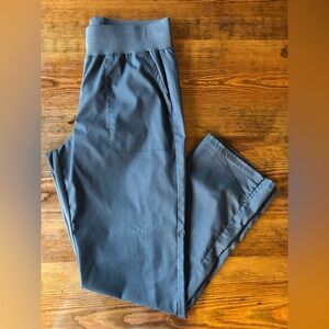 LANDAU Gray Cargo Scrub Pants Medium Tall